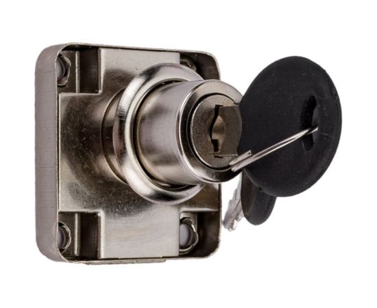 Мебельный замок Локри UL-22 хром UL-22 