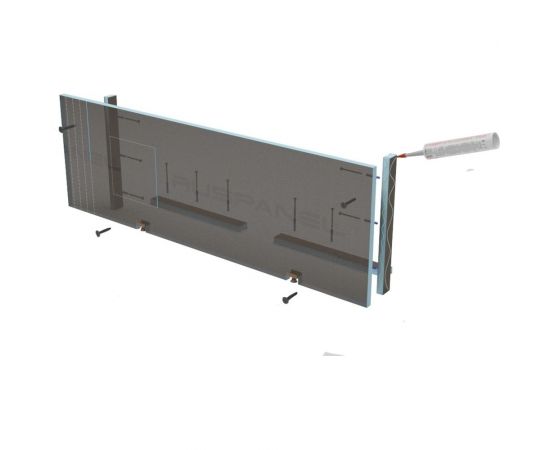 Экран для ванны Ruspanel RPG 1800x600x30 мм RPG15BASC30/1800/600 