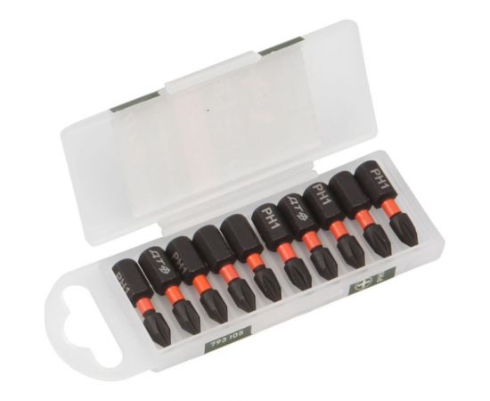 Бита ударная (10 шт; PH1х25 мм; 1/4"") Дело Техники 793105 