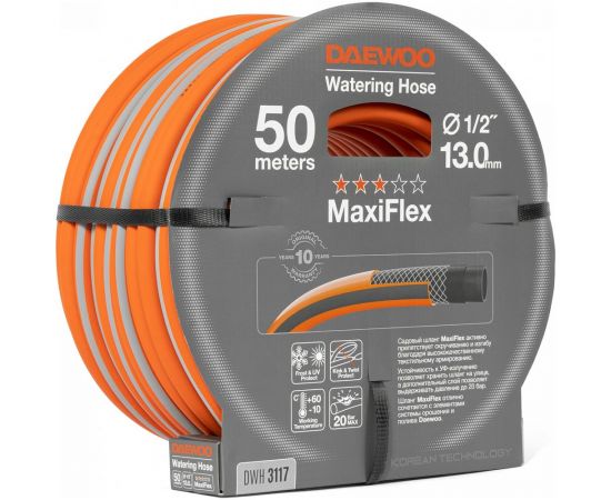 Шланг DAEWOO maxiflex диаметром 1/2 13 мм, 50 м DWH 3117 