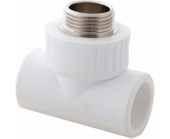 Тройник RTP PN25 комбинированный, наружная резьба D32х1 мм 10757 