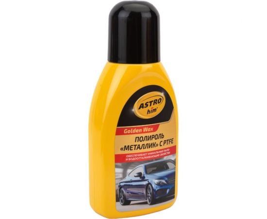 Полироль ASTROhim Металлик с PTFE Golden Wax 250 мл AC-780 