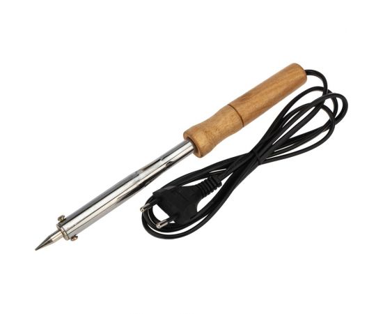 Паяльник PROCONNECT ПД 220В 85Вт деревянная ручка блистер 12-0177-4 