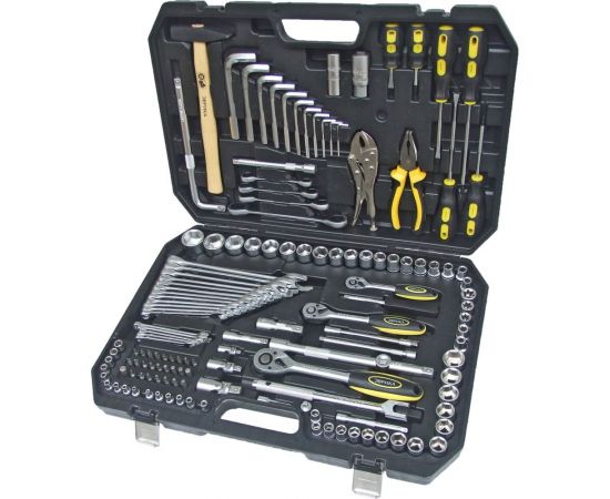 Набор инструмента ЭВРИКА 1/4""&3/8""&1/2"", DR, 6-гранный, 142 предмета ER-80142 