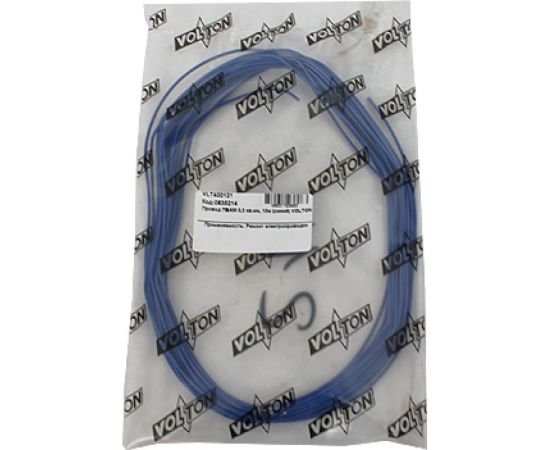 Провод ПВАМ VOLTON 0,5 кв.мм, 10м синий VLT400121 
