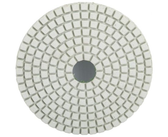 Круг алмазный гибкий шлифовальный для полировки мрамора (100х3х15 мм; Р1000) vertextools 12500-1000 – изображение 3