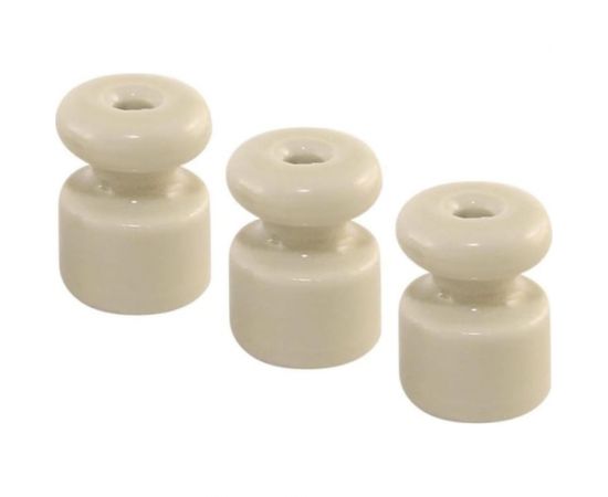 Керамический изолятор TDM для ретро провода «эко» сосна (10шт) SQ2802-0015 – изображение 2