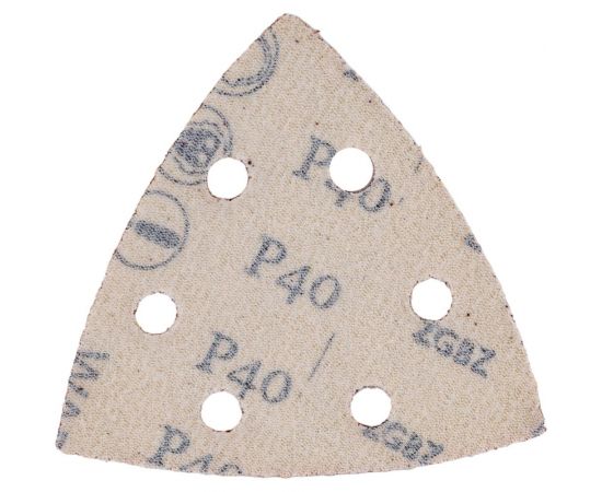 Треугольник шлифовальный (5 шт; 96 мм; К40) KWB 4928-04 – изображение 2