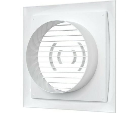 Решетка вентиляционная приточно-вытяжная АБС (150x150 мм; фланец 100 мм) ERA 233-013 – изображение 3