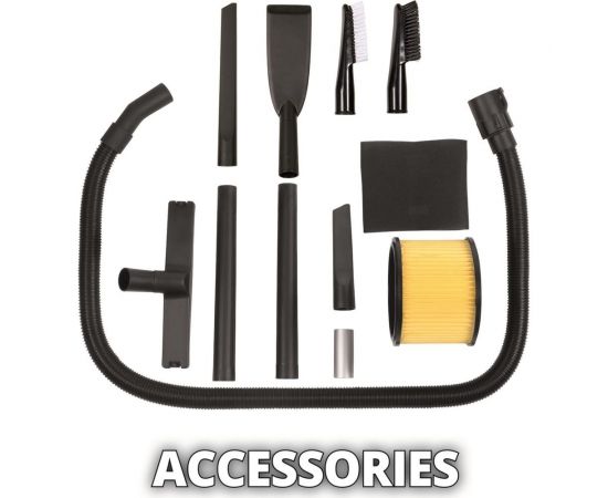 Строительный пылесос Einhell TC-VC 1930 SA Kit 1500 Вт, 30 л 2342230 – изображение 3