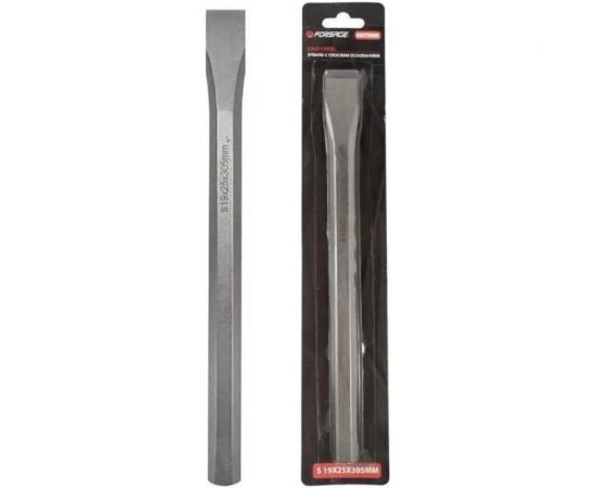 Зубило Forsage с шестигранным основанием 25 мм L-457 мм, в блистере F-60225457 50666 – изображение 2