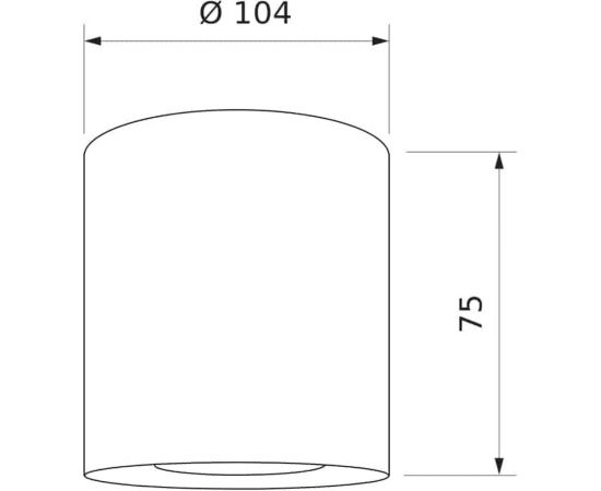 Стационарный светильник Elektrostandard DLR026 6W 4200K черный матовый a040441 – изображение 2