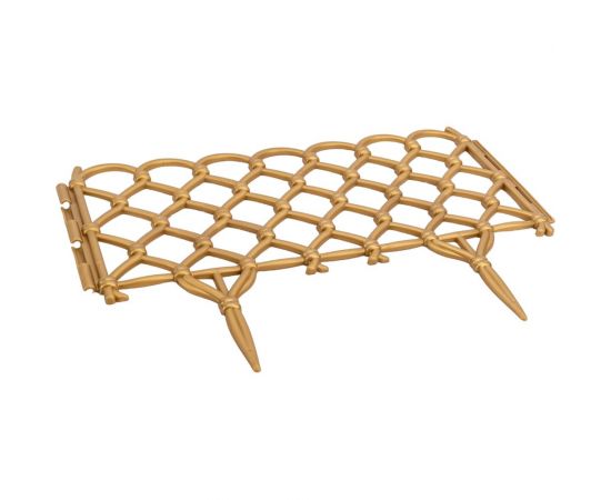 Декоративный забор Дачная мозаика Фаберже золотистый 15304 – изображение 3