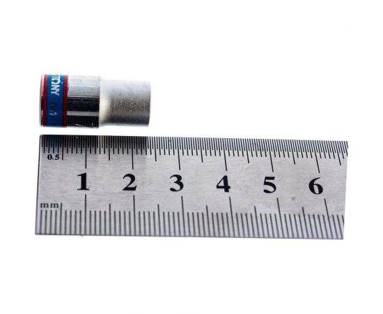 Головка торцевая стандартная шестигранная 1/4"", 7 мм KING TONY 233507M – изображение 2