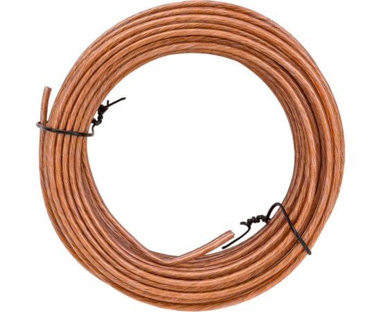 Акустический кабель Cablexpert , прозрачный, 15 м, бухта CC-TC2x2,5-15M – изображение 2