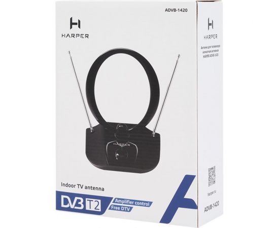 Комнатная активная антенна HARPER для телевизора ADVB-1420 H00002108 – изображение 5