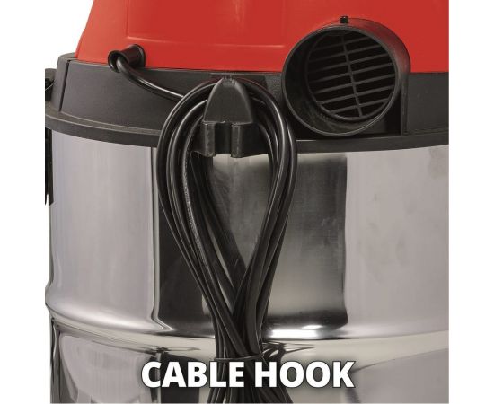 Строительный пылесос Einhell TC-VC 1930 SA Kit 1500 Вт, 30 л 2342230 – изображение 6