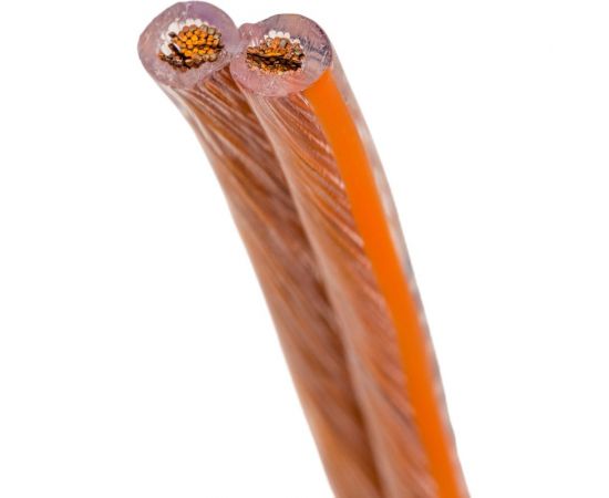 Акустический кабель Cablexpert , прозрачный, 15 м, бухта CC-TC2x2,5-15M – изображение 4