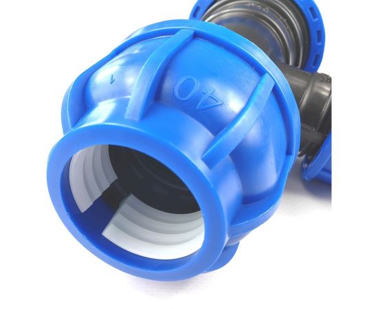 Тройник ПНД переходной 40-25-40 мм Boutte 1649328 – изображение 4