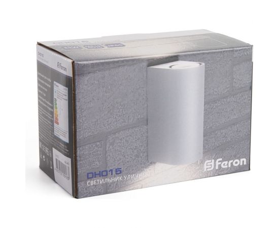 Садово-парковый светильник FERON 230V 2*GU10, DH015, белый (на стену) 48340 – изображение 3