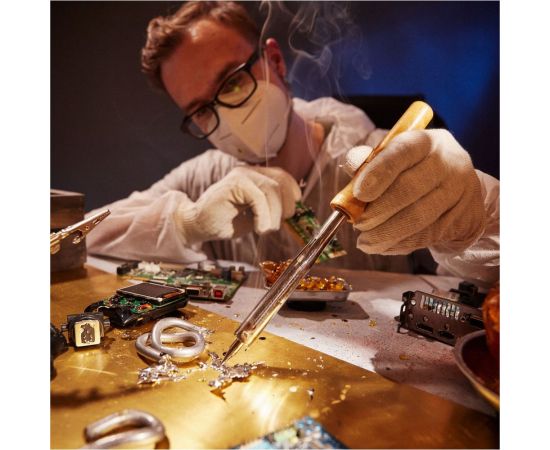 Паяльник PROCONNECT ПД 220В 85Вт деревянная ручка блистер 12-0177-4 – изображение 9