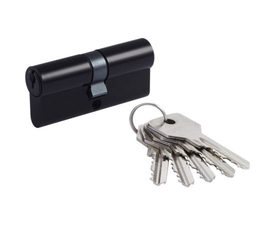 Цилиндровый механизм НОРА-М ECO Z Л-70 35-35 черный 18570 