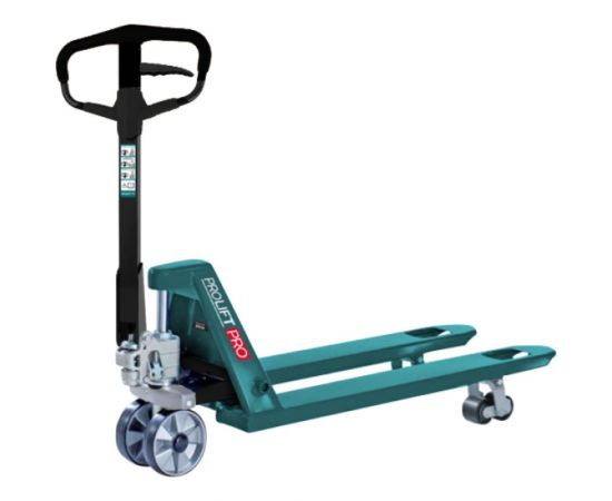 Гидравлическая тележка PROLIFT PRO грузоподъемность 2500 кг, колеса полиуретан, вилы 1150x550 мм RT25 