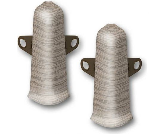 Наружный угол для плинтуса DECONIKA (70 мм; 215 Дуб снежный; 2 шт.) Д-П70-Нк-Ф2 215 ДУБ СНЖ 