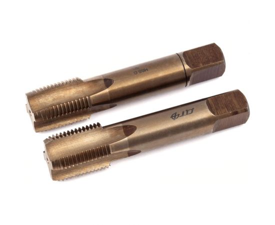 Комплект ручных метчиков Дело Техники HSS4341, M16х1.5 мм 200/25, 2 шт. 220165 