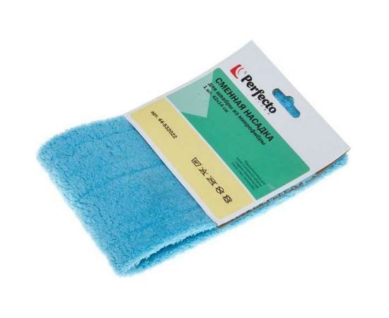 Сменная насадка для швабры PERFECTO LINEA Solid из микрофибры 44-532022 