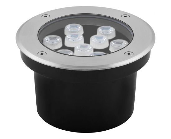 Тротуарный светильник FERON SP4113 9LED холодный белый, 9W, 160хH90mm, вн. диаметр: 140mm, IP67 32019 