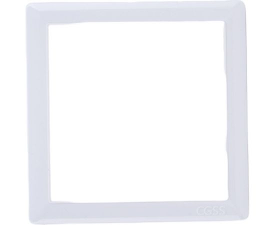 Однопостовая рамка CGSS белая Практика PL-P101-WCG 