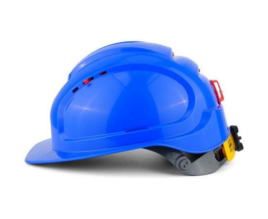 Защитная каска РОСОМЗ СОМЗ-80 Абсолют RAPID синяя 781718 – изображение 3