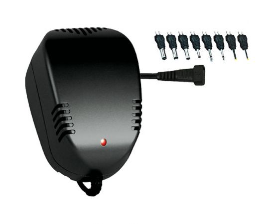 Адаптер/блок питания ROBITON SN1000S 1000мА стабилизированный, 8 насадок BL1 4401 – изображение 2