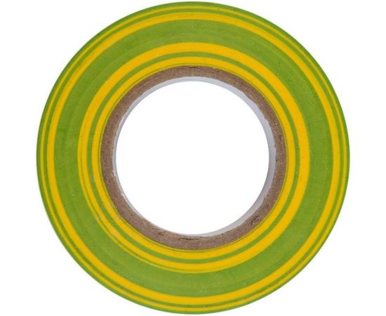 Изолента General Lighting Systems ПВХ GIT-15-19-20-YG 0,15х19мм, 20м, желто-зеленая 1/10/200 475032 – изображение 2