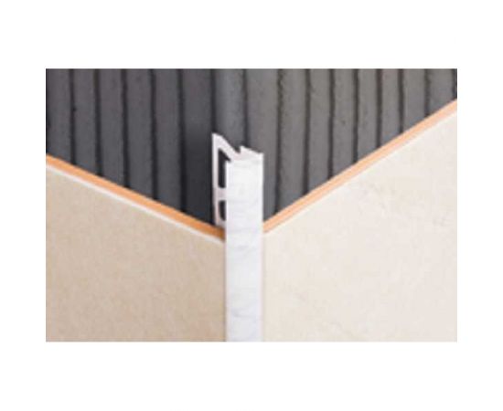 Раскладка наружная для плитки Ideal 10 мм, 2.5 м, 151 песок бежевый Нп10 151 ПСК БЕЖ – изображение 3