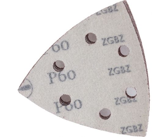 Треугольник шлифовальный (5 шт; 96 мм; К60) KWB 492806 – изображение 4