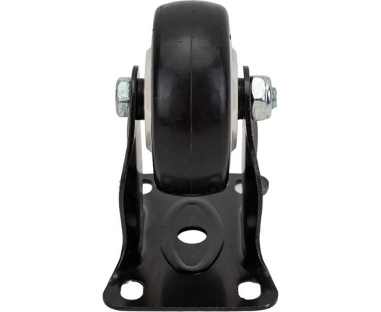 Колесо неповоротное (75 мм; черная резина) MFK-TORG 4052075 – изображение 3