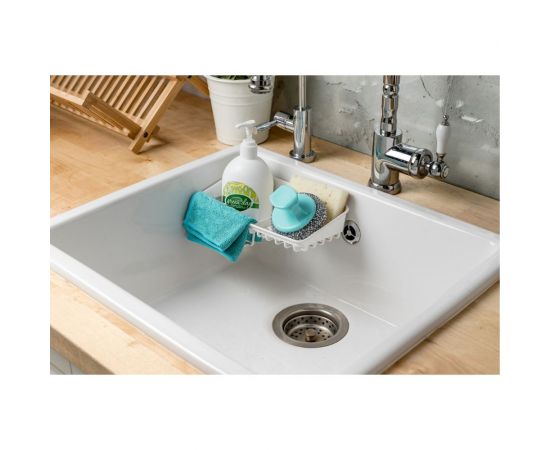 Подвесной держатель Econova Helper на присосках, 236х125х79 мм, белый 433227316 – изображение 3