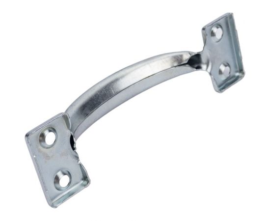 Дверная ручка-скоба STARFIX цельнотянутая 90 мм белый цинк SMP-55765-1 – изображение 5