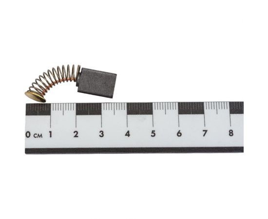 Комплект угольных щеток для электроинструмента Интерскол (пружина, пятак), 6x10x14 мм, 2 шт COFRA SDI-34603 – изображение 2