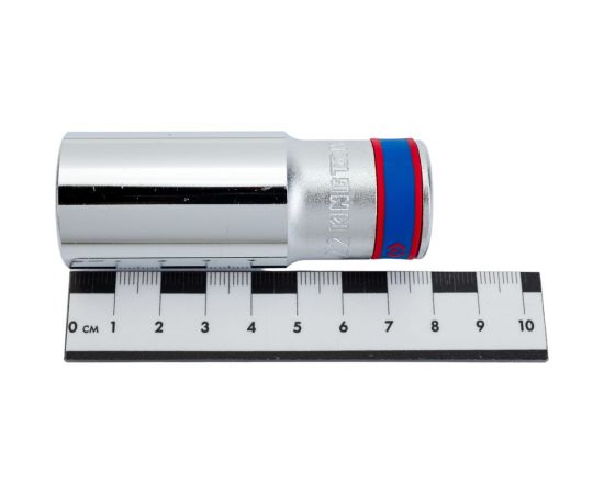 Торцевая глубокая шестигранная головка 1/2"", 22мм KING TONY 423522M – изображение 2