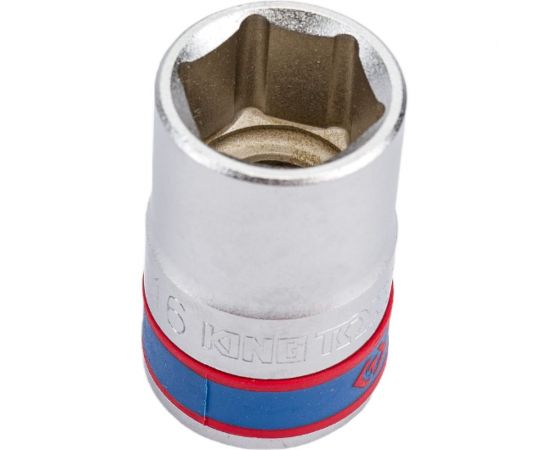 Головка торцевая стандартная шестигранная 1/2"", 16 мм KING TONY 433516M – изображение 4