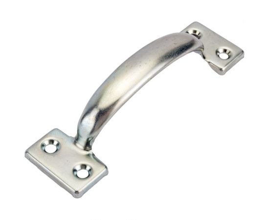 Дверная ручка-скоба STARFIX цельнотянутая 90 мм белый цинк SMP-55765-1 – изображение 6