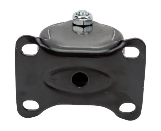 Колесо неповоротное (75 мм; черная резина) MFK-TORG 4052075 – изображение 5