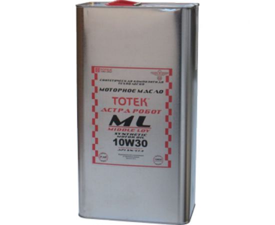 Моторное масло ТОТЕК Астра Робот ML SAE 10W30 5л ML1030005 