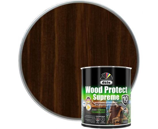 Пропитка Dufa WOOD PROTECT Supreme, палисандр 0.75 л МП00-008393 