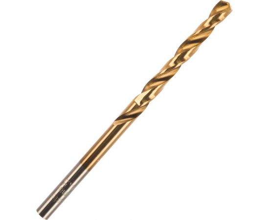 Сверло по металлу титановое HSS-TIN DIN-338 (4.5х47х80 мм) МастерАлмаз 10501519 
