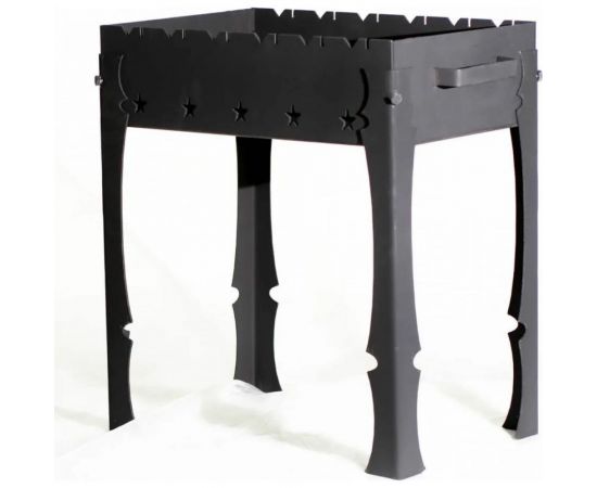 Мангал Петромаш сталь 3 мм, 45x30x55 см, съемные ножки 50 см 59941 