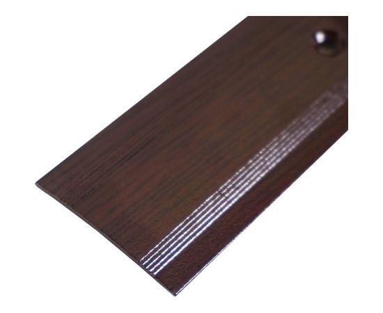 Порог-стык Трибатрон АЛ-125 (1 м; декор под дерево; венге) 87836 